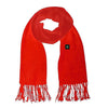 Red heated scarf winter accessory