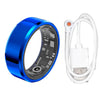 Blue Smart Health Ring Heart Rate Sleep Monitoring