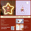 Christmas LED ornament with hook