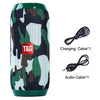 portable speaker with TF and USB support camo