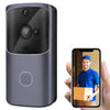 2.4G Video Doorbell 720P HD with wide-angle view installed at home