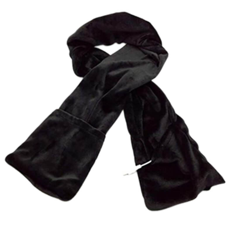 Soft velvet USB heating collar