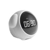 rechargeable LED wake up clock 3000K warm light