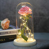 Romantic home decor LED rose