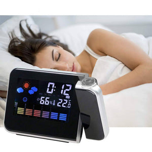 led projection alarm clock