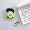green silicone animal airpods case