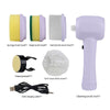 Electric Cleaning Brush – 4-in-1 Cordless Spinning Scrubber