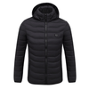 Electric heated cotton jacket black