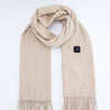 beige winter electric heating scarf