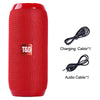 portable speaker with TF and USB support red