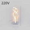 Nordic style bedroom wall light 220V