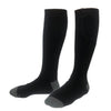 Black long tube heated socks