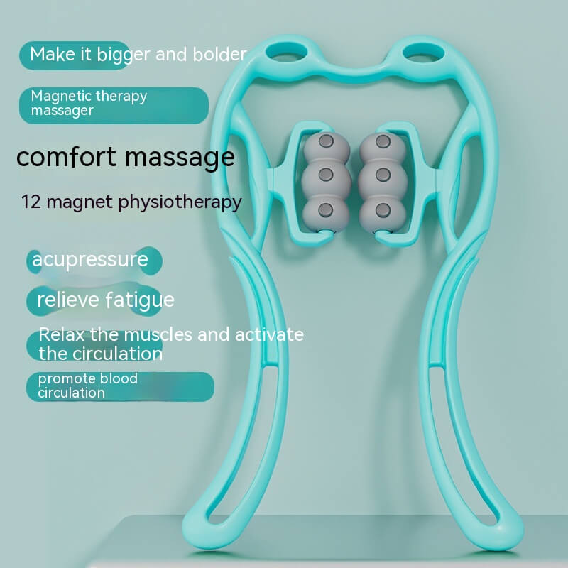 magnetic circulation massage device blue