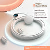 Bright Moon White Fitness Smart Hoop for Home Workout