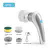 Electric Cleaning Brush – 4-in-1 Cordless Spinning Scrubber