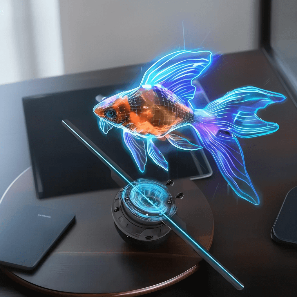 224 LED hologram projector with Bluetooth control