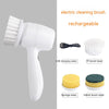Electric Cleaning Brush – 4-in-1 Cordless Spinning Scrubber