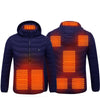 8 zones Blue USB electric jacket