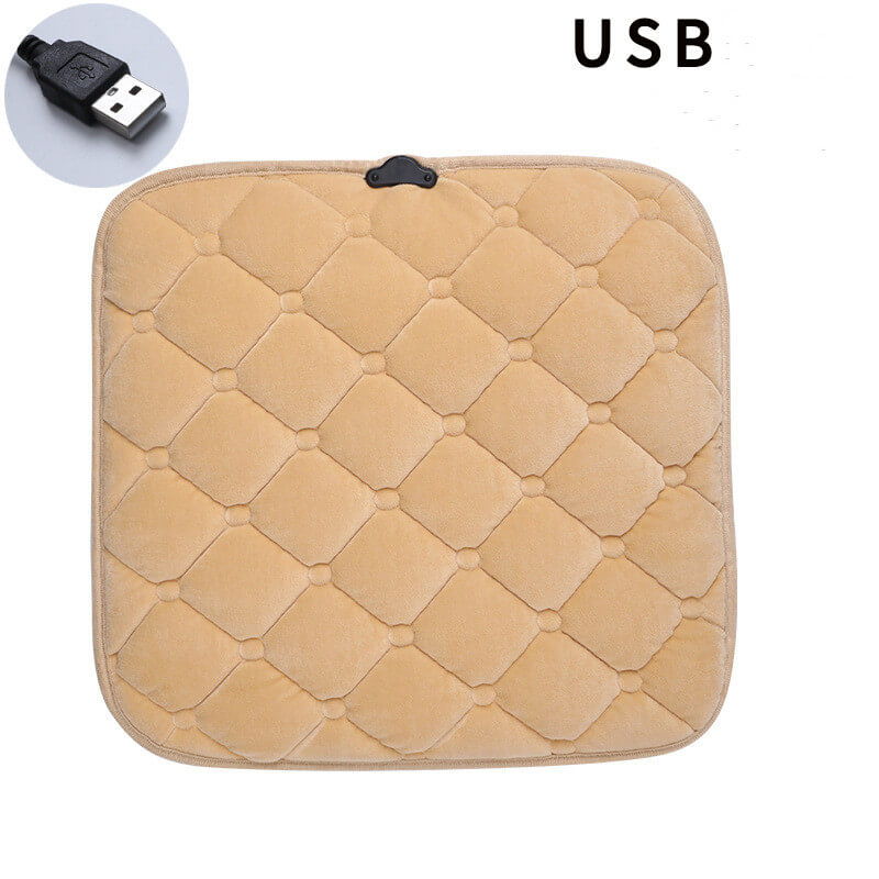 Comfortable car seat heating pad