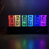 LED nixie tube desktop clock with 16 million colors