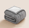 gray Home electric heating blanket winter
