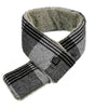 graphene heated scarf dark gray