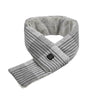 graphene heated scarf light gray