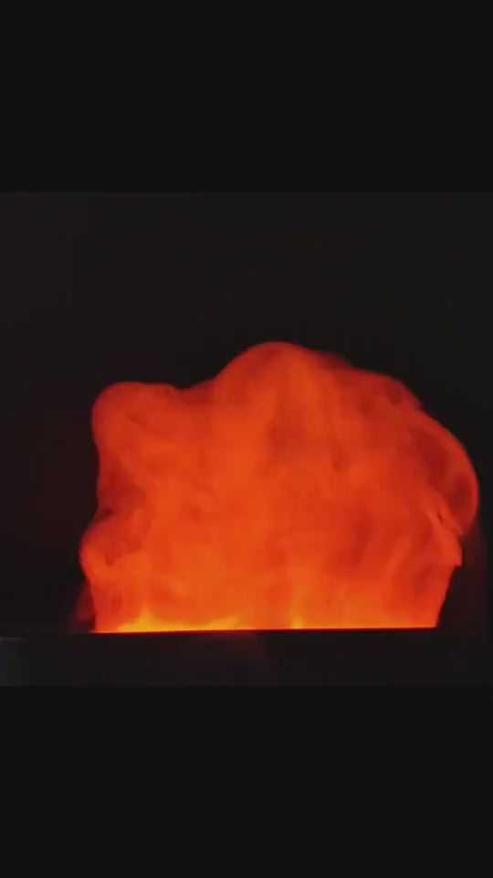 quiet cool mist flame humidifier