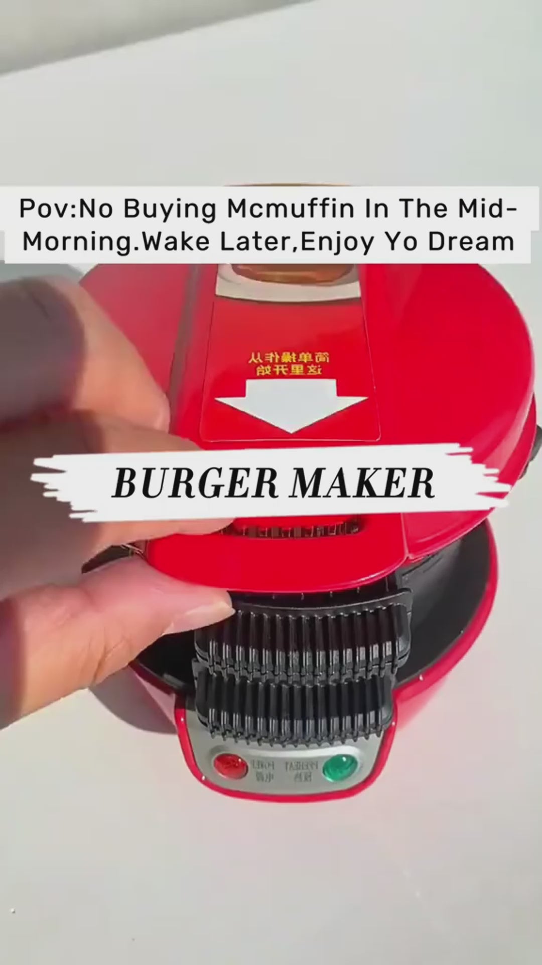 automatic temperature sandwich maker