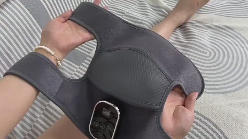 Portable knee heating device