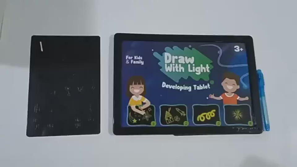 video educational toy drawing light board