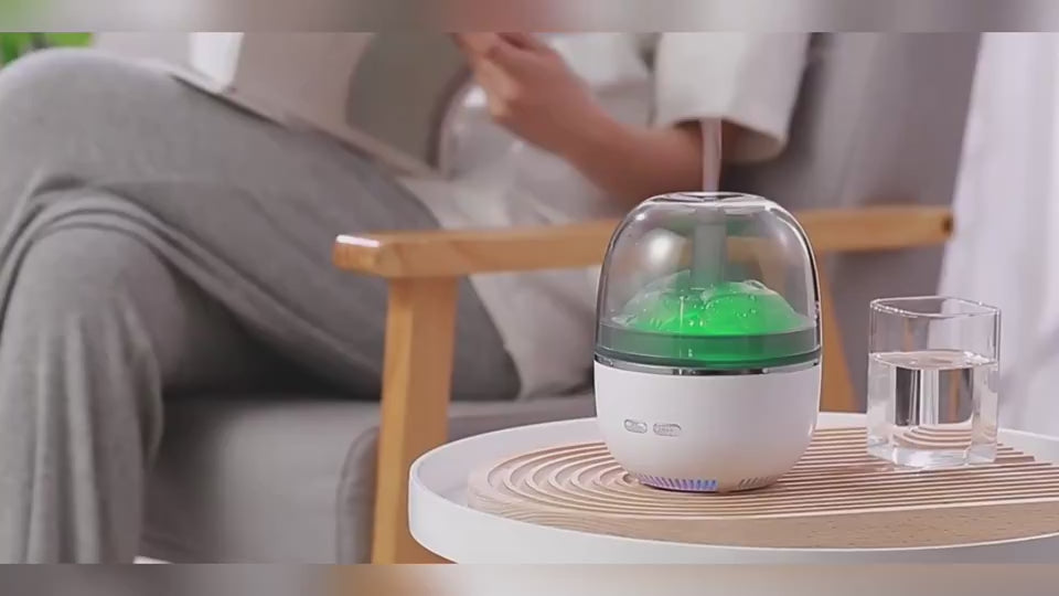 ultrasonic air humidifier essential oil diffuser